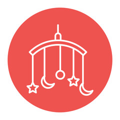 Crib Mobile Icon
