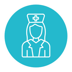 Nurse Female Icon