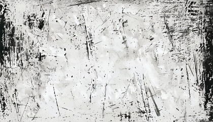 Black grunge aged weathered scratch texture effect. Grunge texture background. Grunge scratches on old damaged surface. 