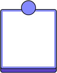 POP Style Text Box Frame
