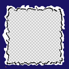 Abstract Torn Paper Background