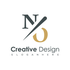 initial monogram logo with creative design.