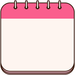 Calendar Text Box Frame
