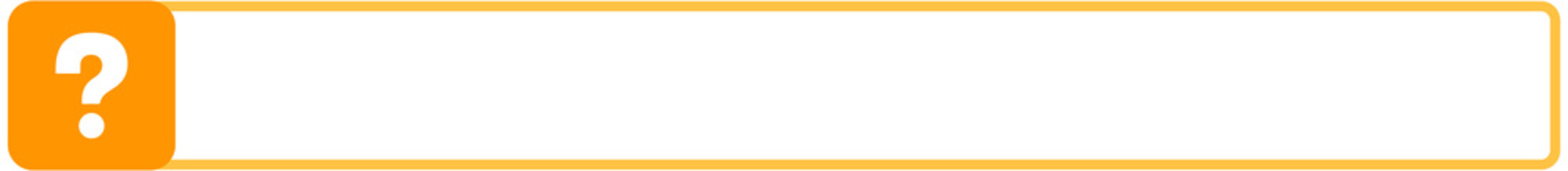 Question Mark Text Frame
