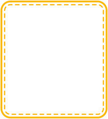 Outline Dashed Frame
