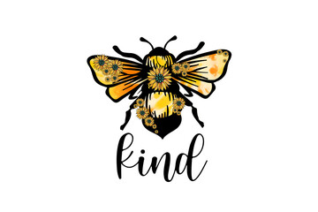 Be Kind PNG Sublimation T Shirt Design