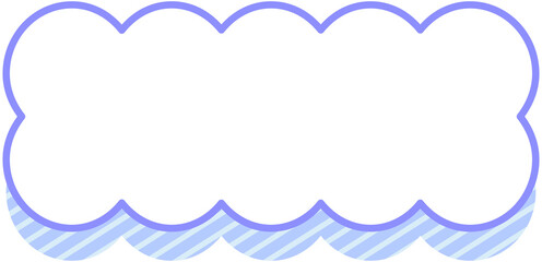 Cute Wavy Circle Title Box
