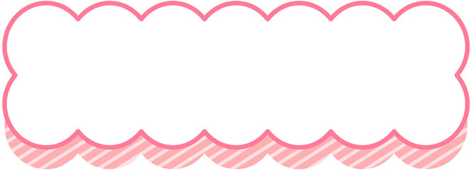 Cute Wavy Circle Title Box
