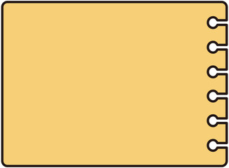 Kraft Notepaper Text Frame
