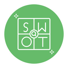 SWOT Analysis Icon