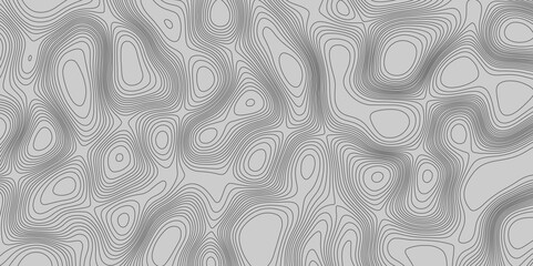 Abstract contour line style geography mountain grid topography pattern background vintage outdoors style, contour topographic map of cartography relief landscape terrain texture vector background.