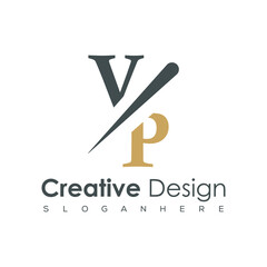 initial monogram logo with creative design.