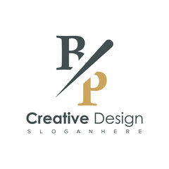 initial monogram logo with creative design.