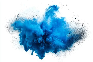 Visual representation of blooming gas and fume in a dramatic eruption.
