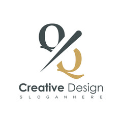 initial monogram logo with creative design.