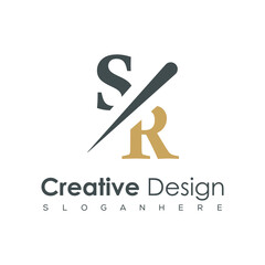 initial monogram logo with creative design.