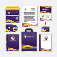 Modern Stationery Design For Business