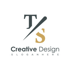 initial monogram logo with creative design.