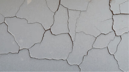 Cracked concrete wall texture. Cement wall with cracks, ideal for your design and texture background.