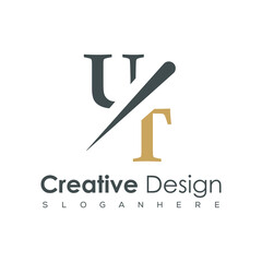 initial monogram logo with creative design.