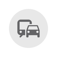 Commute Outlined Icon