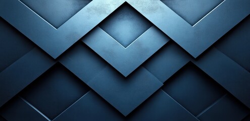 minimalist ascending arrow stairs geometric design modern art cyan tones clean symmetrical layout 3d illustration background