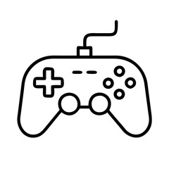 Game controller vector illustration for console gaming esports and entertainment design asset resource