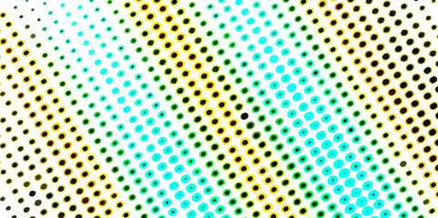 Obraz premium Abstract colorful seamless dot pattern creating and stylish geometric grunge halftone texture background, trendy halftone texture decoration color dots pattern pop art overlay modern background.