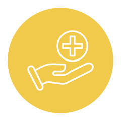 Obraz premium Public Health Icon