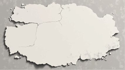 Cracked background. Old wall background with cracks. Vector illustration. Abstract illustration of cracked wall.