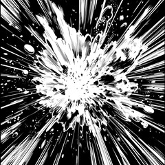 8爆裂インパクト闇を裂く閃光 Gererated AI