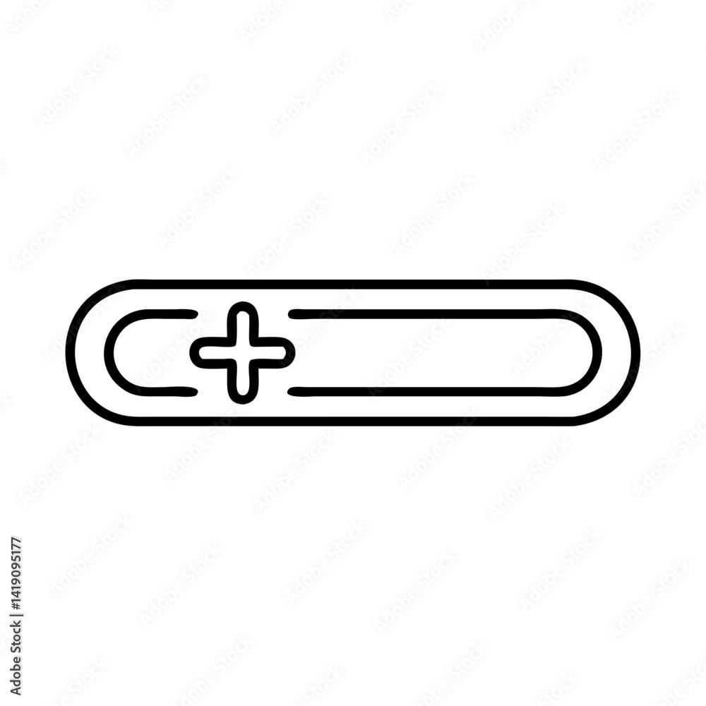 Poster health bar icon ui game asset vector design element for game development and app interface design