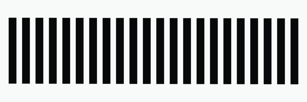 Crosswalk lines. pedestrian crossing icon. zebra crossing. vector illustration, crossover isolated on white background.&nbsp;Vector Illustration .EPS 10 .  