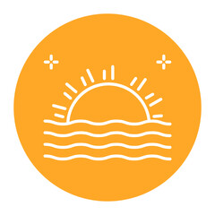 Sunset Icon