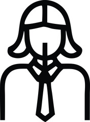 A black vector illustration shows a set of cross symbols, a religion icon design