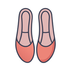  Chic Ballet Flats Icon Design