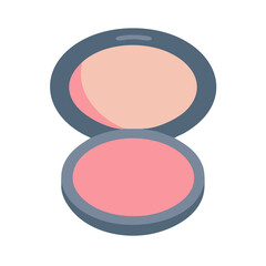  Modern Blush Compact Icon Design