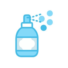  Modern Facial Mist Icon Design