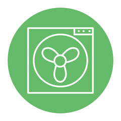 Cooling Fan Icon