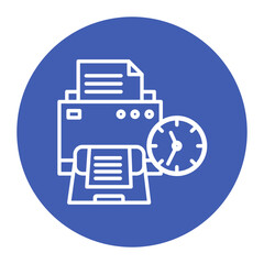 Print Time Icon