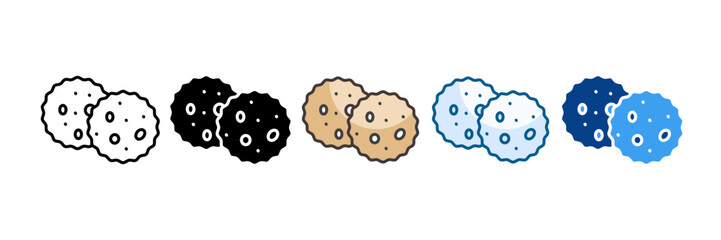 Ladoo Icon Set Multiple Style Collection