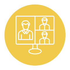 Online Meeting Icon