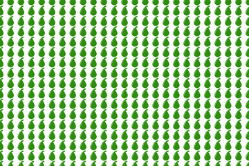 Naklejka premium Seamless pattern of green fruit, avocado, tropical fruit on transparent background. Design for fabric, print, textile, wraping, etc. 