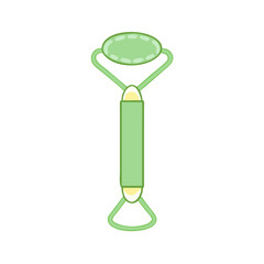  Modern Jade Roller Icon Design