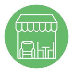 Furniture Store Icon