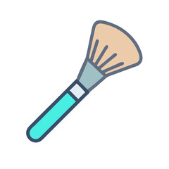  Modern Makeup Brush Icon Design