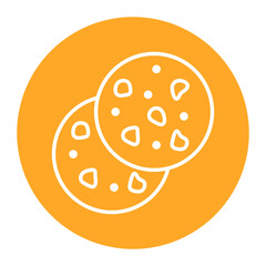 Chocolate Chip Cookie Icon