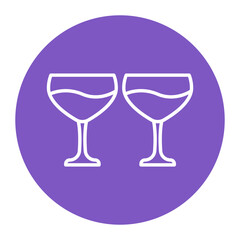 Champagne Glass Icon
