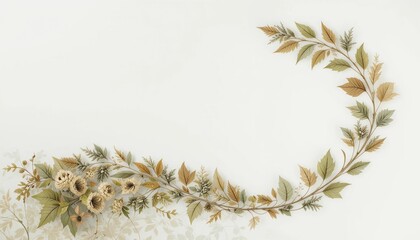 Obraz premium Artistic floral arrangement studio graphic design minimalist close-up nature inspiration