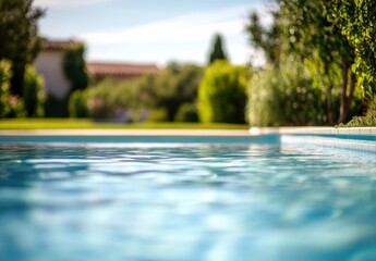 swimming pool in the park